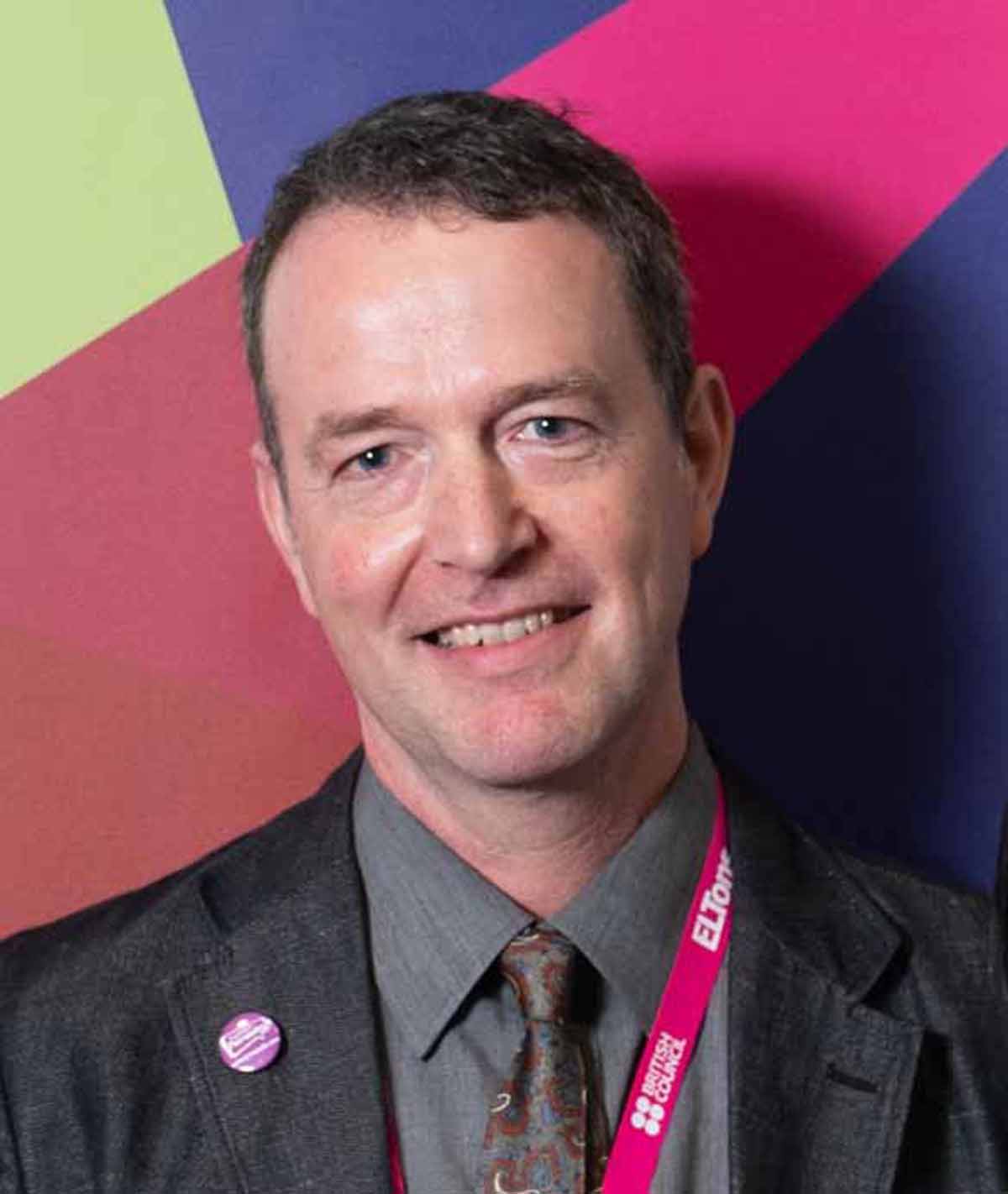 Head shot of presenter Mark Hancock