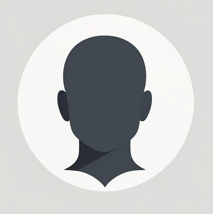 Generic silhouette of a head